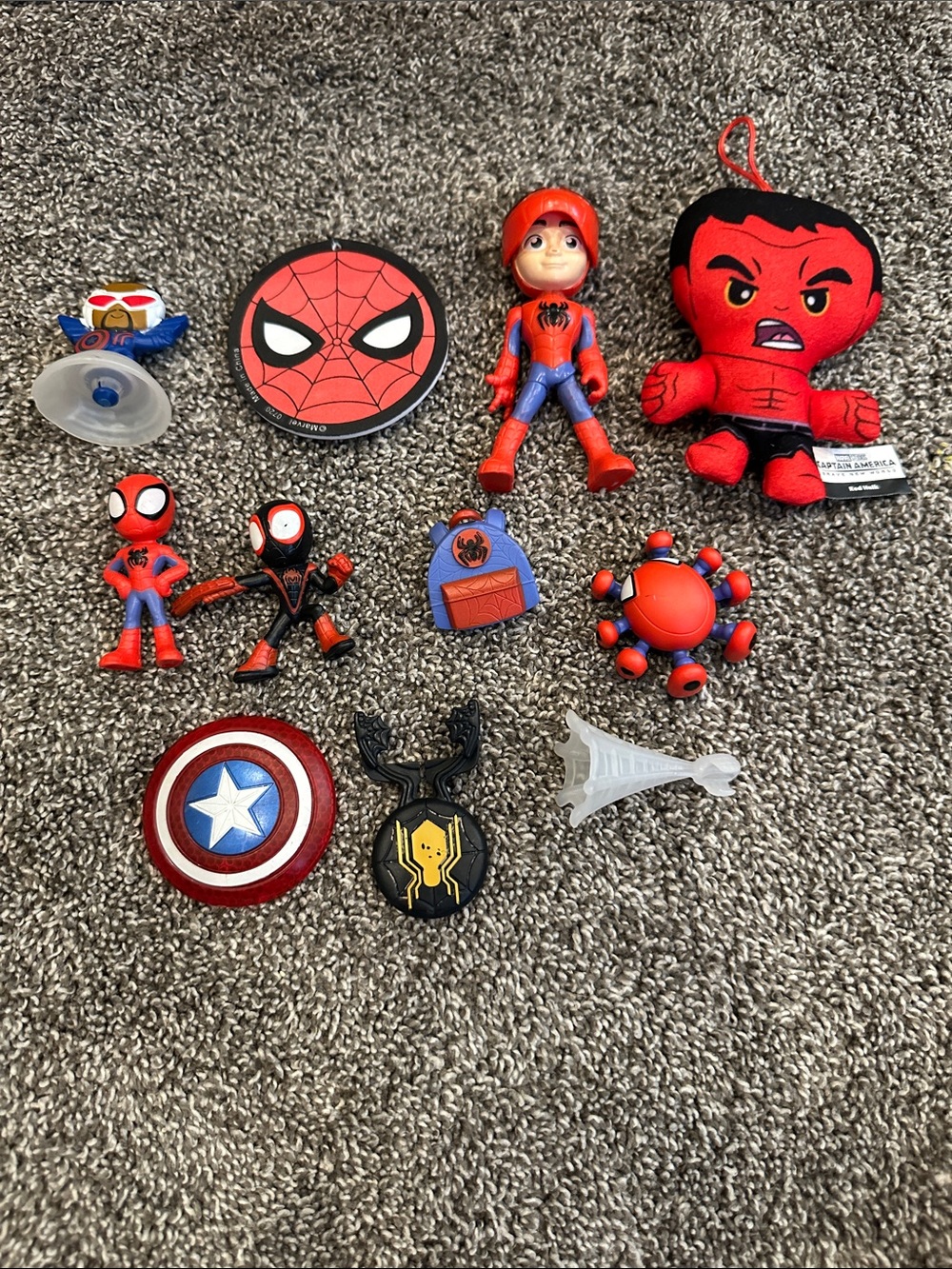 Kids Spider-Themed Toy Set - Red and Blue